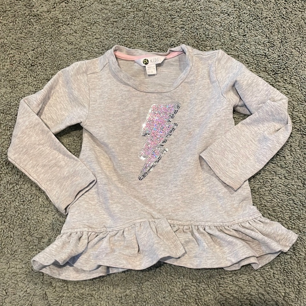 PL Kids Peplum Sweater